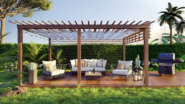 Créer un espace de détente et de loisirs grâce à une pergola dans votre jardin