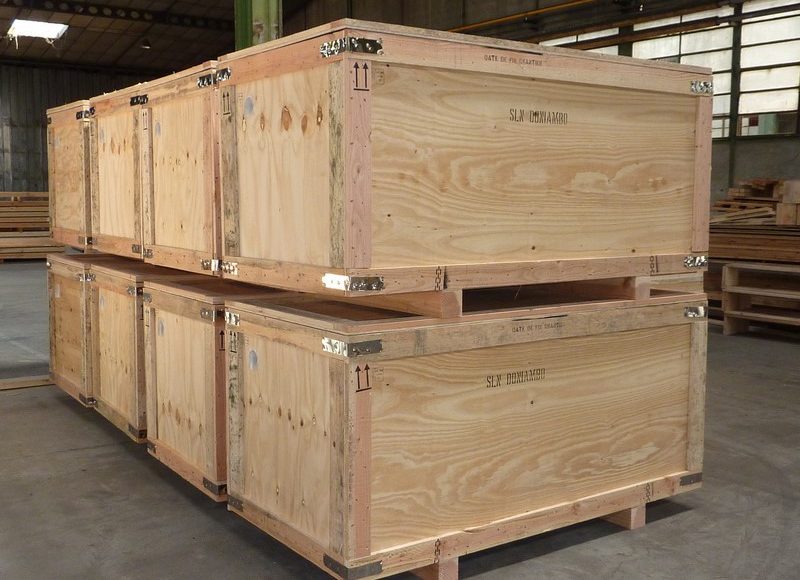 Caisses et emballages en bois