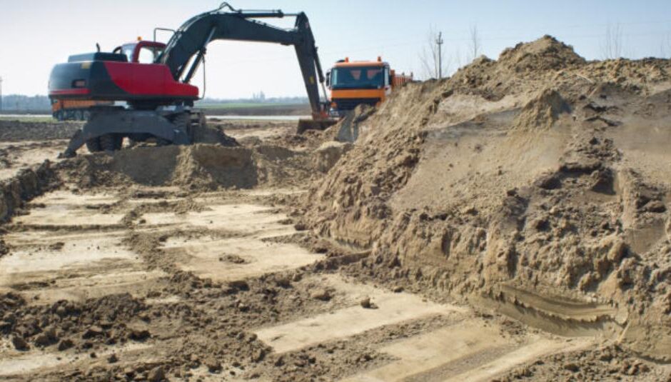 travaux de terrassement