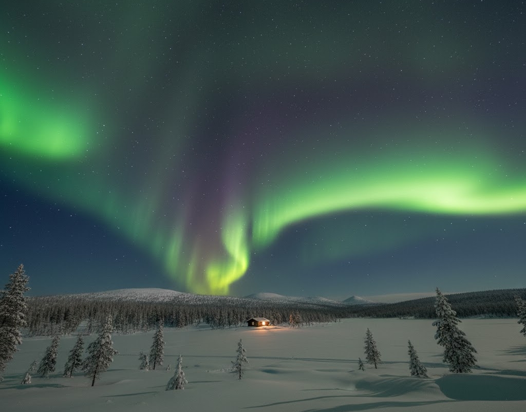 Guide de voyage Laponie: chasse aux aurores boréales garantie
